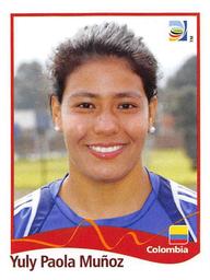 2011 Panini FIFA Women's World Cup Stickers #221 Yuly Paola Munoz Front