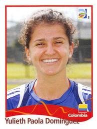 2011 Panini FIFA Women's World Cup Stickers #227 Yulieth Paola Dominguez Front