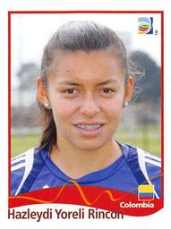 2011 Panini FIFA Women's World Cup Stickers #229 Hazleydi Yoreli Rincon Front
