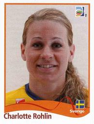 2011 Panini FIFA Women's World Cup Stickers #240 Charlotte Rohlin Front