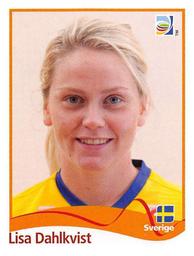 2011 Panini FIFA Women's World Cup Stickers #244 Lisa Dahlkvist Front