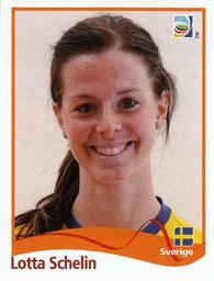2011 Panini FIFA Women's World Cup Stickers #253 Lotta Schelin Front