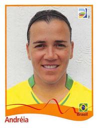2011 Panini FIFA Women's World Cup Stickers #256 Andreia Front