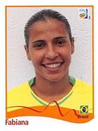 2011 Panini FIFA Women's World Cup Stickers #267 Fabiana Front