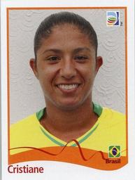 2011 Panini FIFA Women's World Cup Stickers #270 Cristiane Front