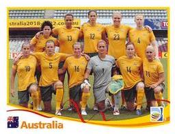 2011 Panini FIFA Women's World Cup Stickers #274 Australia Team Front