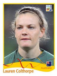 2011 Panini FIFA Women's World Cup Stickers #280 Lauren Colthorpe Front