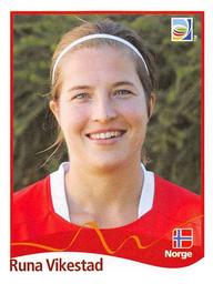 2011 Panini FIFA Women's World Cup Stickers #298 Runa Vikestad Front