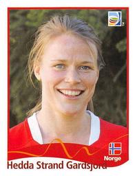 2011 Panini FIFA Women's World Cup Stickers #299 Hedda Strand Gardsjord Front