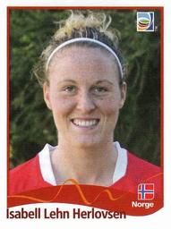 2011 Panini FIFA Women's World Cup Stickers #305 Isabell Lehn Herlovsen Front