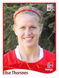 2011 Panini FIFA Women's World Cup Stickers #309 Elise Thorsnes Front