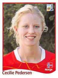 2011 Panini FIFA Women's World Cup Stickers #310 Cecilie Pedersen Front