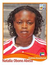 2011 Panini FIFA Women's World Cup Stickers #315 Natalia Obono Abeso Front