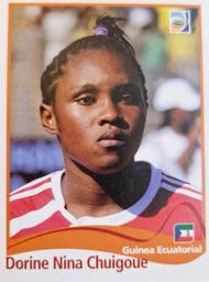 2011 Panini FIFA Women's World Cup Stickers #324 Dorine Nina Chuigoue Front