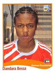 2011 Panini FIFA Women's World Cup Stickers #329 Dandara Bessa Front