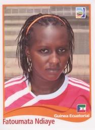 2011 Panini FIFA Women's World Cup Stickers #328 Fatoumata Ndiaye Front