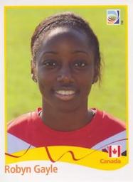 2011 Panini FIFA Women's World Cup Stickers #51 Robyn Gayle Front