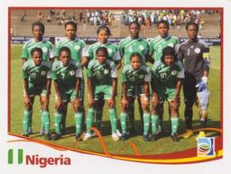 2011 Panini FIFA Women's World Cup Stickers #65 Nigeria Team Front