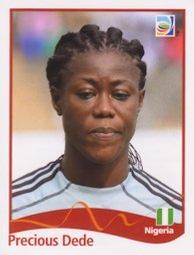 2011 Panini FIFA Women's World Cup Stickers #66 Precious Dede Front