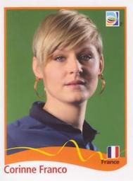 2011 Panini FIFA Women's World Cup Stickers #89 Corine Franco Front