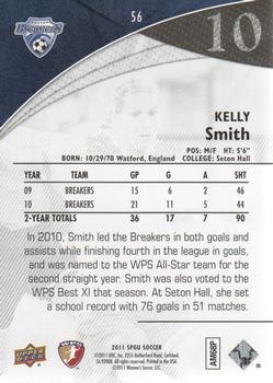 2011 SP Game Used #56 Kelly Smith Back