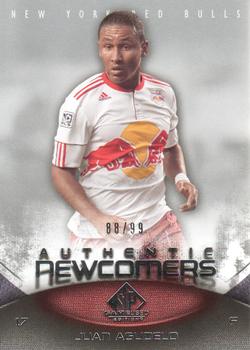 2011 SP Game Used #80 Juan Agudelo Front