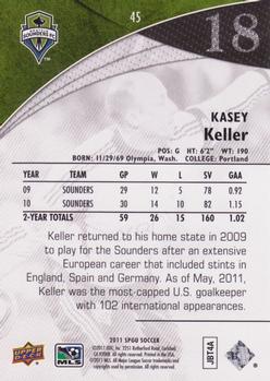 2011 SP Game Used #45 Kasey Keller Back