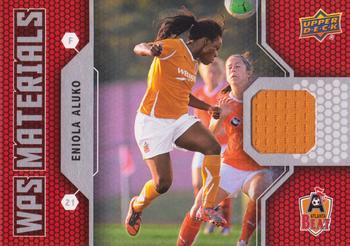 2011 Upper Deck MLS - WPS Materials #W-EA Eniola Aluko Front