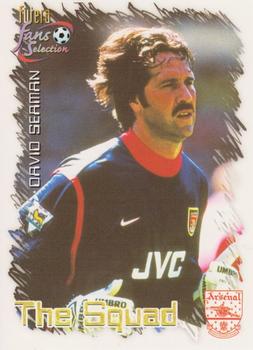 1999 Futera Arsenal Fans' Selection #14 David Seaman Front