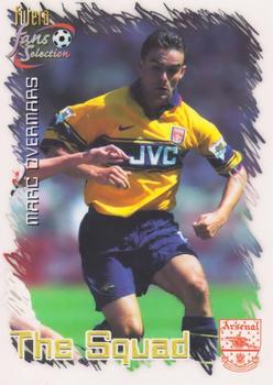 1999 Futera Arsenal Fans' Selection #21 Marc Overmars Front
