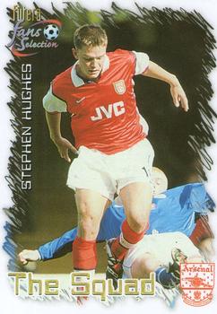 1999 Futera Arsenal Fans' Selection #22 Stephen Hughes Front