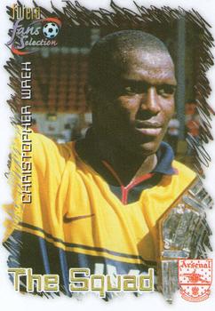 1999 Futera Arsenal Fans' Selection #27 Christopher Wreh Front