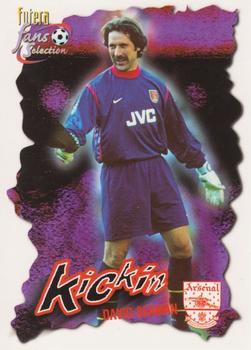 1999 Futera Arsenal Fans' Selection #38 David Seaman Front