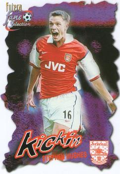 1999 Futera Arsenal Fans' Selection #42 Stephen Hughes Front