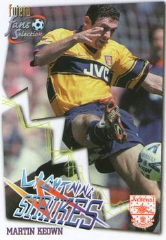 1999 Futera Arsenal Fans' Selection #69 Martin Keown Front
