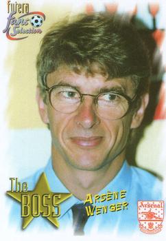 1999 Futera Arsenal Fans' Selection #96 Arsene Wenger Front