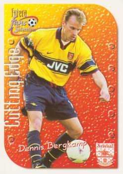 1999 Futera Arsenal Fans' Selection - Cutting Edge Embossed #CE1 Dennis Bergkamp Front