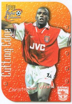 1999 Futera Arsenal Fans' Selection - Cutting Edge Embossed #CE4 Christopher Wreh Front