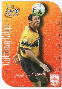 1999 Futera Arsenal Fans' Selection - Cutting Edge Embossed #CE9 Martin Keown Front