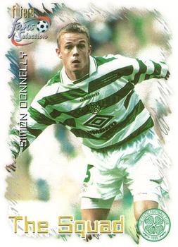 1999 Futera Celtic Fans' Selection #15 Simon Donnelly Front