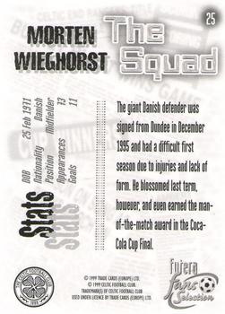 1999 Futera Celtic Fans' Selection #25 Morten Wieghorst Back