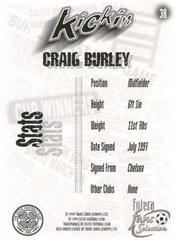 1999 Futera Celtic Fans' Selection #38 Craig Burley Back