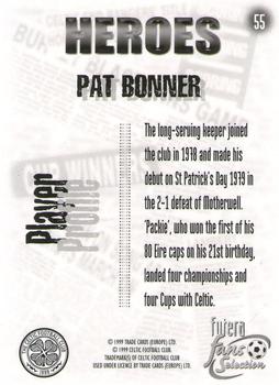 1999 Futera Celtic Fans' Selection #55 Pat Bonner Back