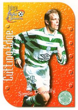 1999 Futera Celtic Fans' Selection #6 Simon Donnelly Front
