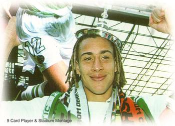 1999 Futera Celtic Fans' Selection #77 Player & Stadium Montage Front
