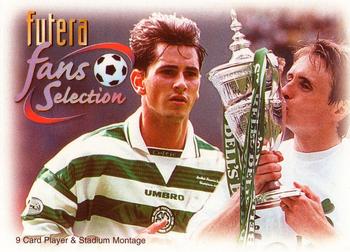 1999 Futera Celtic Fans' Selection #79 Player & Stadium Montage Front