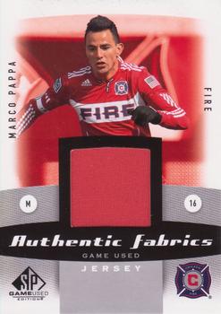 2011 SP Game Used - Authentic Fabrics #AF-MP Marco Pappa Front