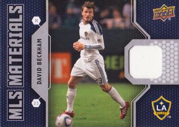 2011 Upper Deck MLS - MLS Materials #M-DB David Beckham Front