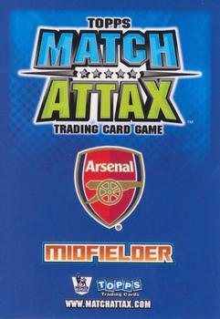 2008-09 Topps Match Attax Premier League #NNO Aaron Ramsey Back