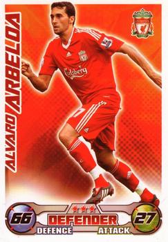 2008-09 Topps Match Attax Premier League #NNO Alvaro Arbeloa Front